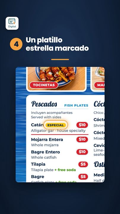 What makes a menu sell